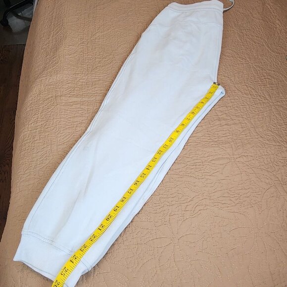 Lululemon sz 10 women light blue jogger pants joggers cropped - Picture 9 of 13